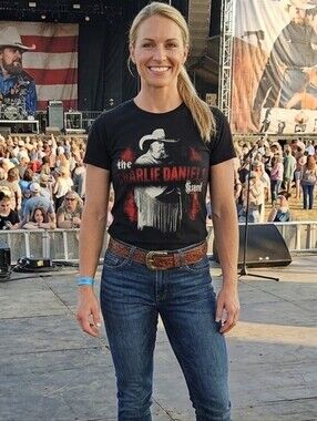 Unisex Black T-shirt Charlie Daniels Band